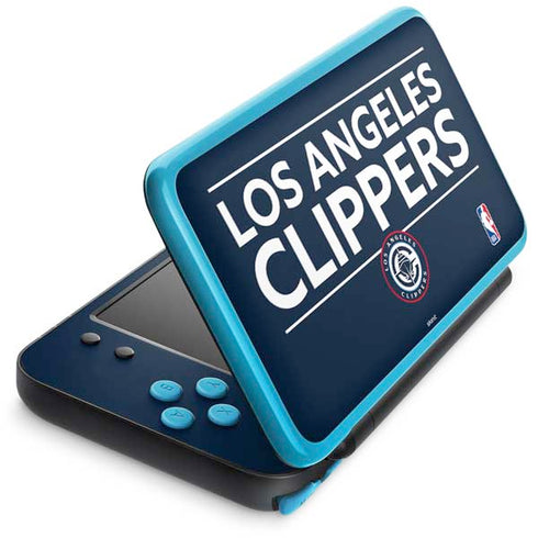 NBA Los Angeles Clippers Standard Blue Nintendo 2DS XL (2017) Skin